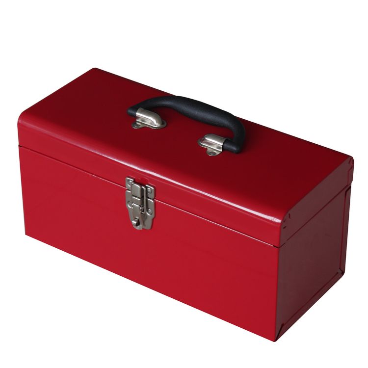Metal Portable Tool Box with Cantilever Tray