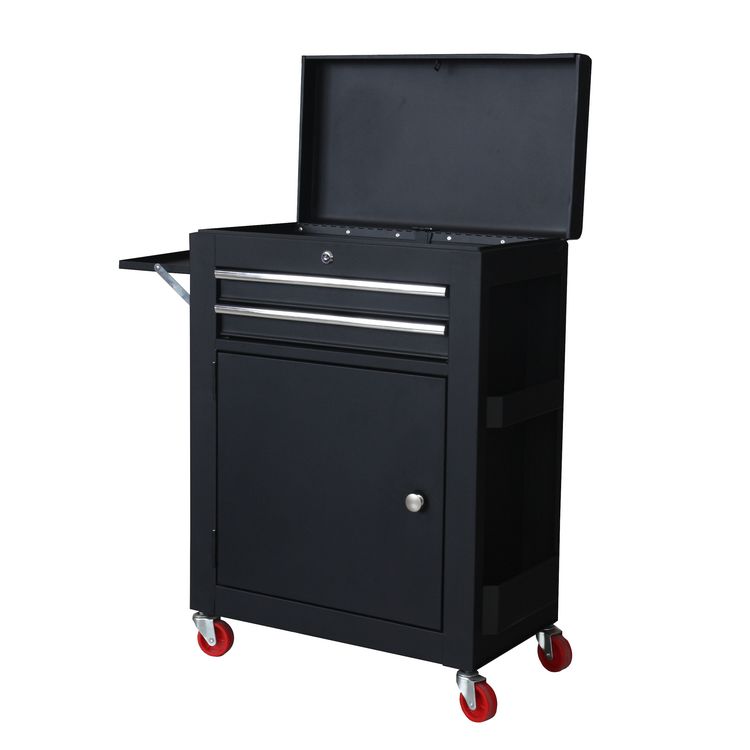 Rolling Tool Chest with Drawers and Cabinet