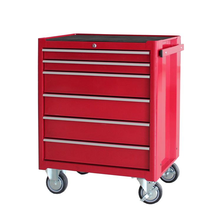 Rolling Tool Cabinet with Drawers