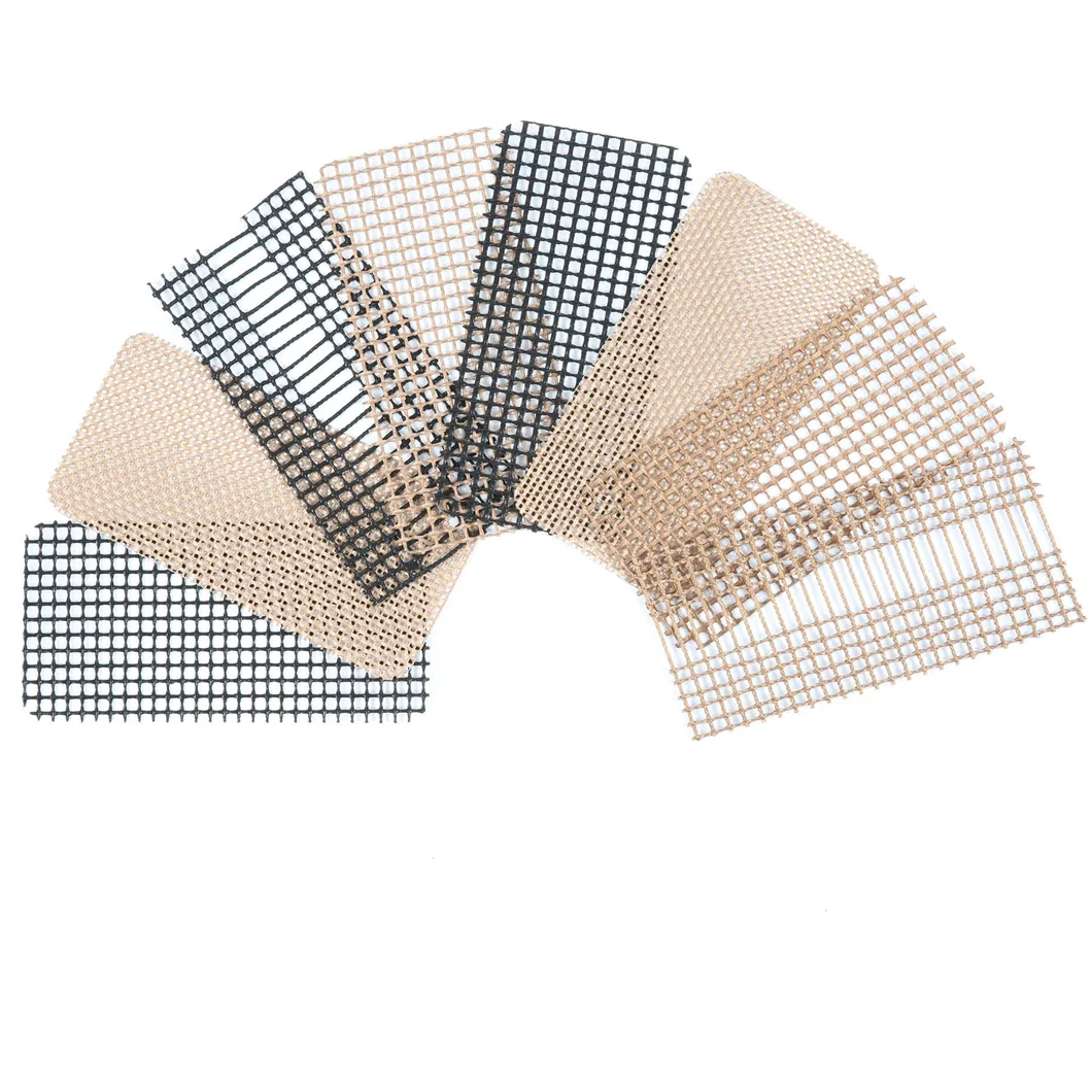 Close up of PTFE coated fiberglass mesh
