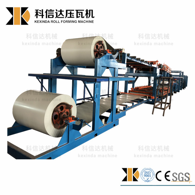 PU Sandwich Panel Roll Forming Machine