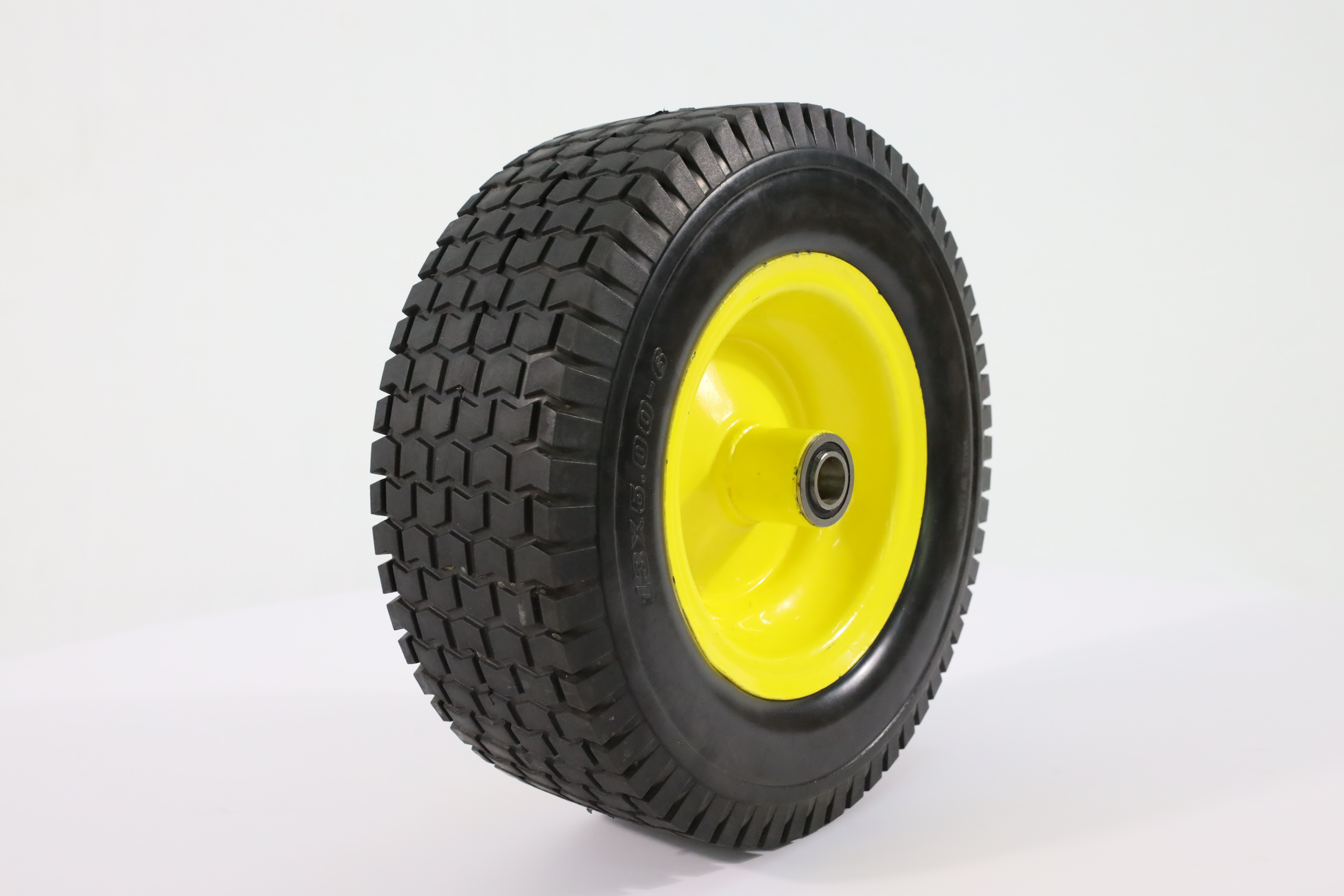 Polyurethane Wheel with Yellow Hub