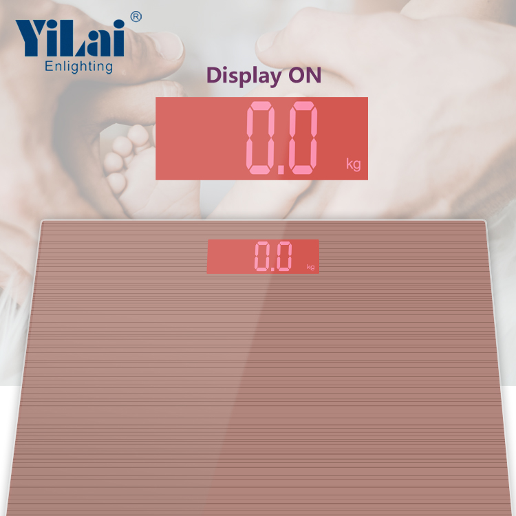 Digital Glass Body Weight Scale with LCD