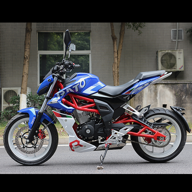 200cc Urban Motorcycle with Trellis Frame
