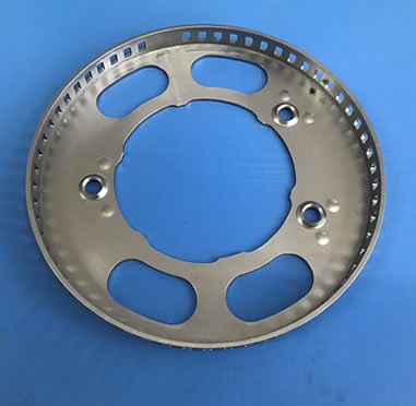 Punched Metal Air Filtration Component for Motor Cases