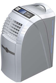 Portable Air Purifier and Cooler with Digital Controls