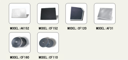 Range Hood Replacement Filter Set