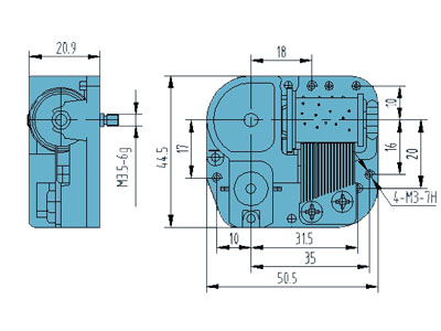 Mechanical Component for Purifiers and Filters