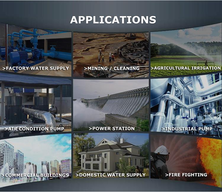Centrifugal pump application areas