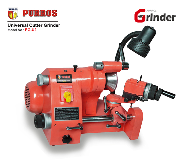Universal cutter and tool grinding machine PG-U2 setup