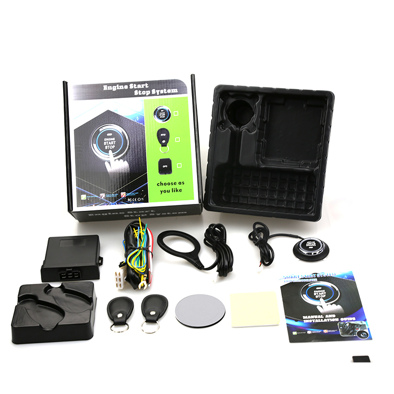 Keyless Engine Start System with RFID