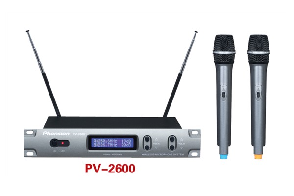VHF Wireless Dual-Channel Microphone System
