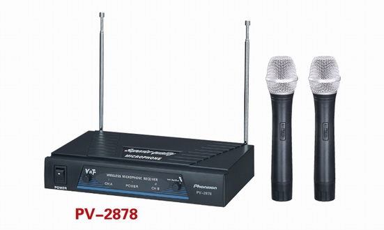 VHF Wireless Dual Microphone System