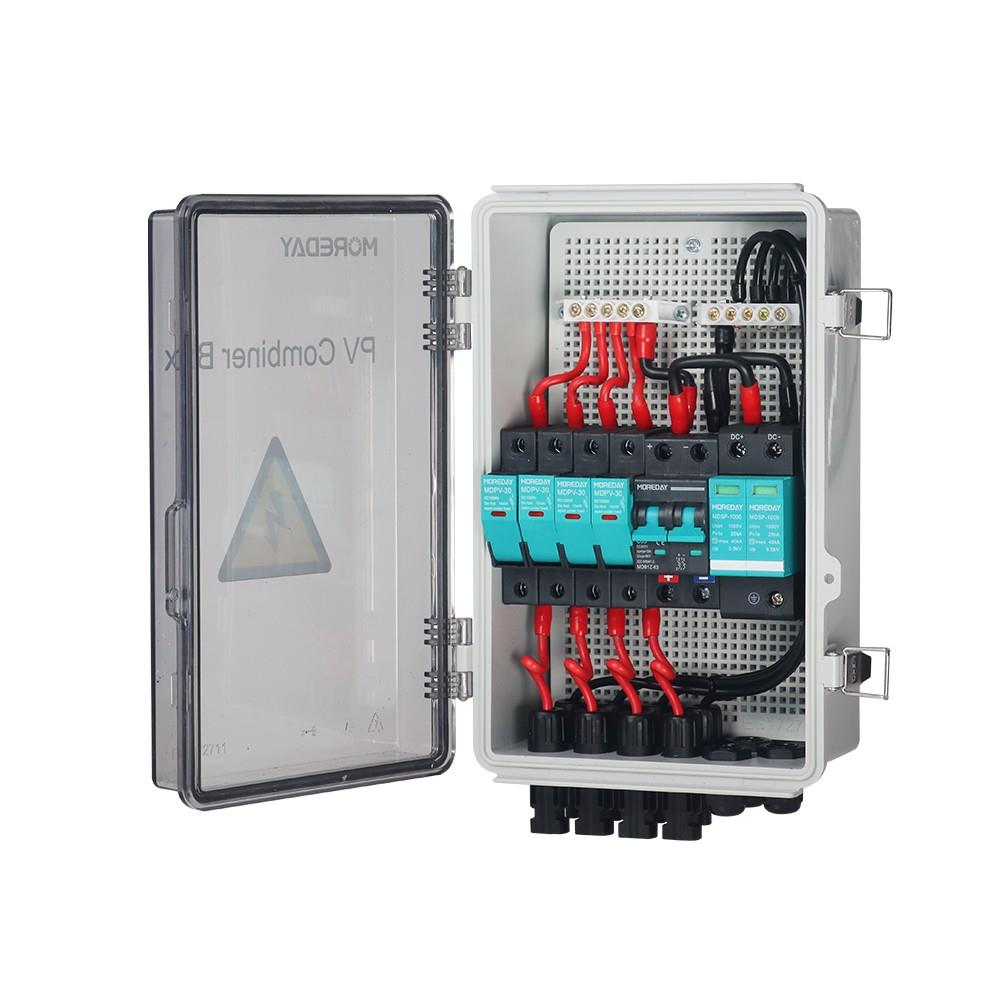Four-String AC/DC PV Combiner Box 500V