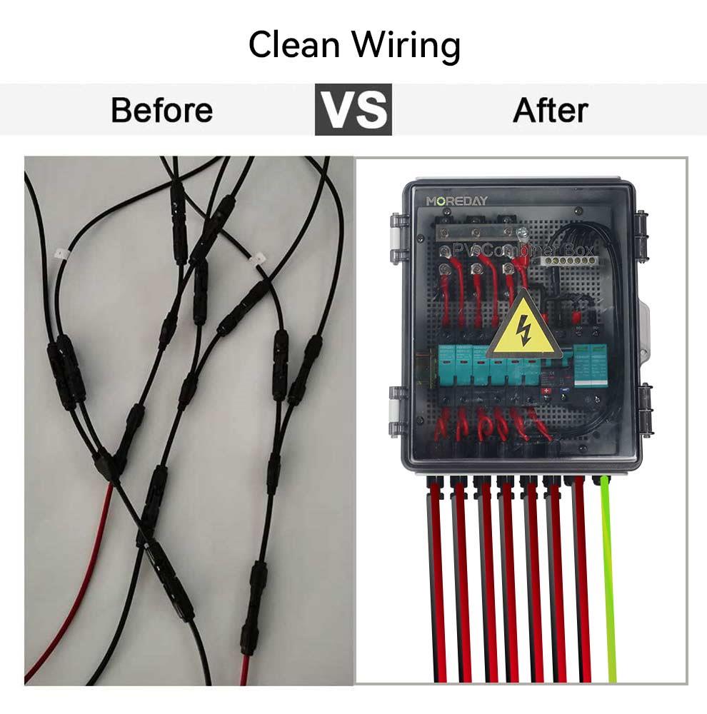 Clean wiring demonstration