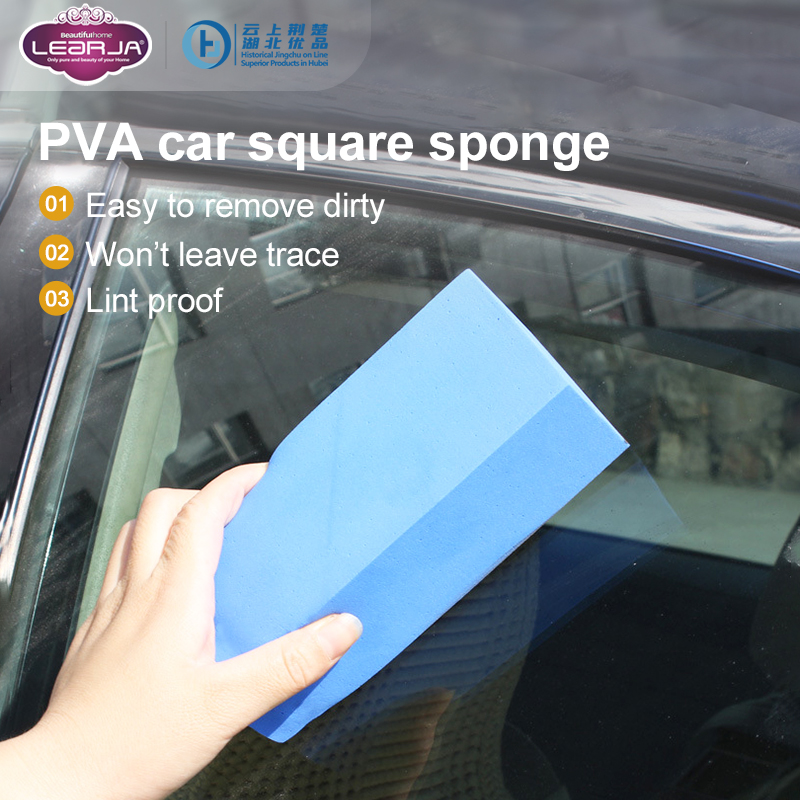 PVA Square Sponge Car Cleanling Tool Square Cleaning Sponge Car Cleaning Sponge Super water absorption. - Image 2