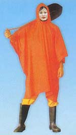 Waterproof PVC Rain Poncho