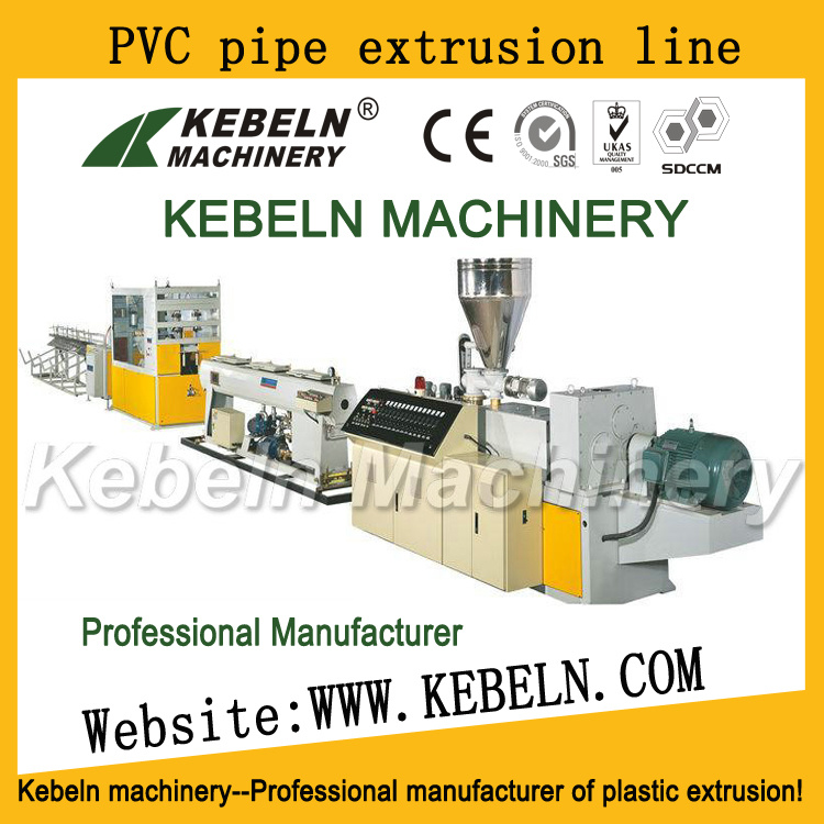 PVC CPVC UPVC Pipe Extrusion Line