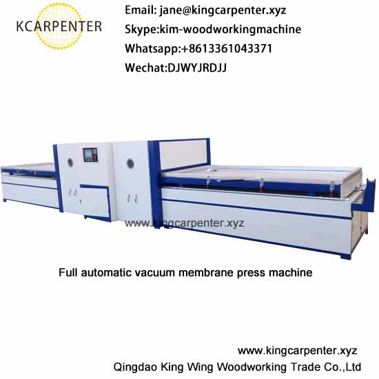 PVC Film Vacuum Membrane Press