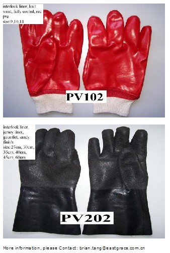 PVC Coated Work Gloves