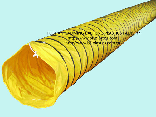 PVC reinforced spiral ventilation mining duct - Image 3