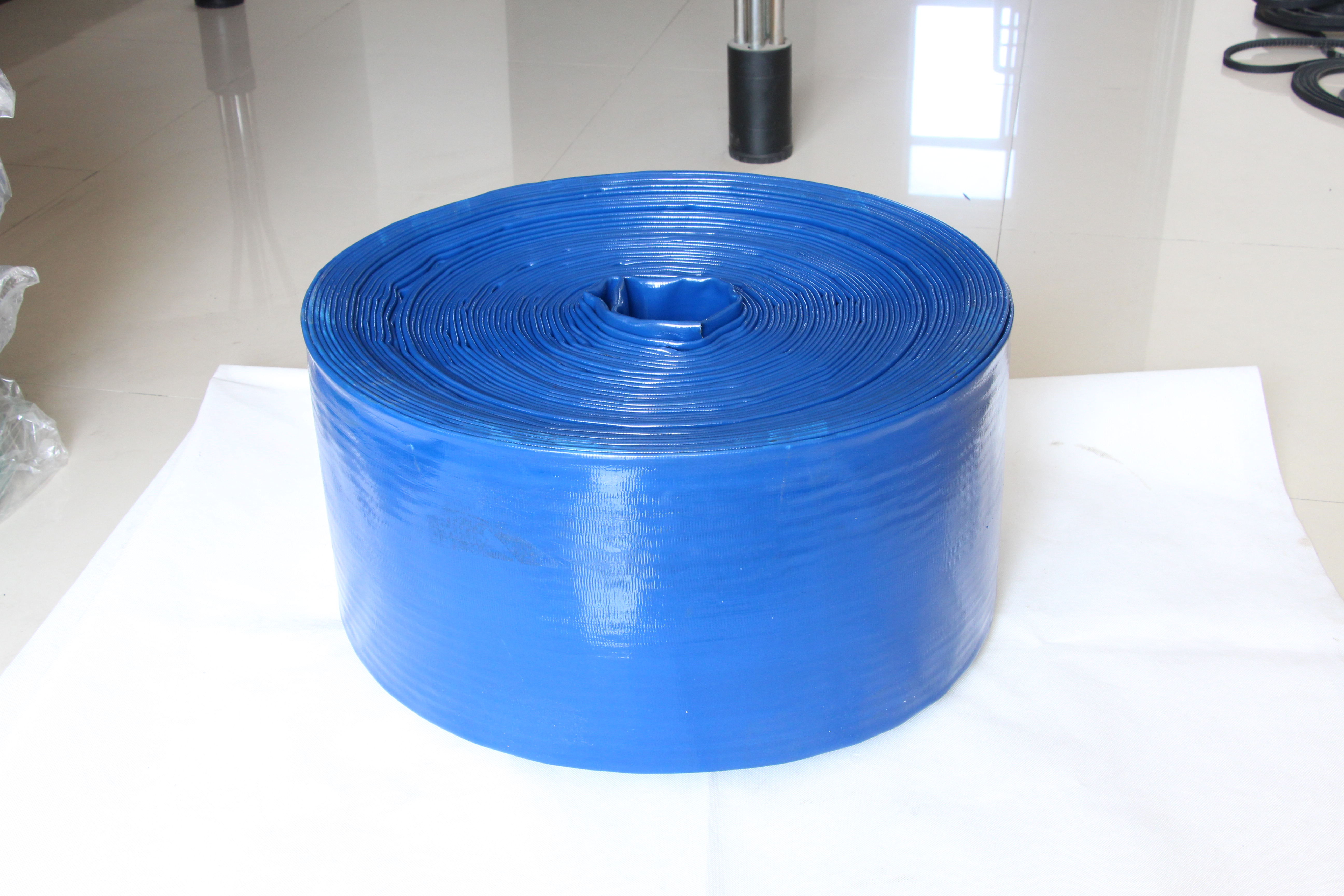 PVC water hose layflat hose blue PVC hose irrigation hose - Image 2