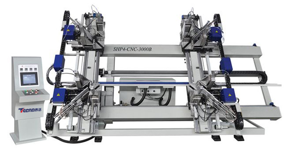 CNC Vertical Four-Point Welding Machine for PVC Windows and Doors