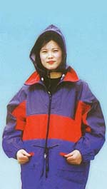 Color Blocked Hooded Jacket