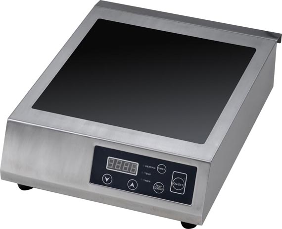 Commercial Induction Cooktop with Digital Display