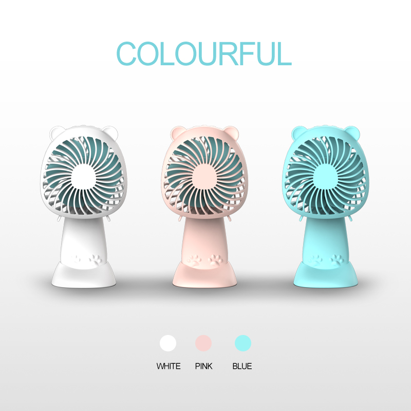 Qbill Portable Rechargeable USB and Battery Mini Fan - Image 3