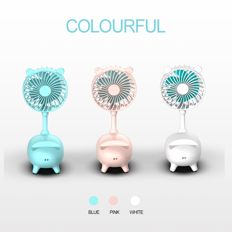 Qbill Portable Rechargeable USB and Battery Mini Fan - Image 3