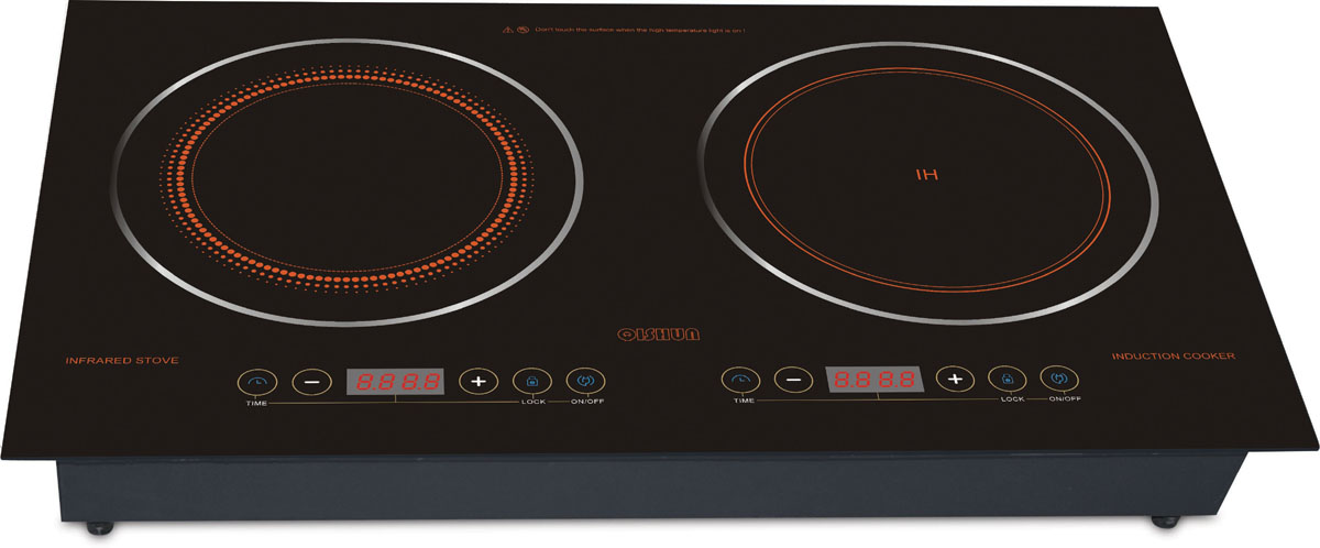 Dual Induction and Infrared Cooktop