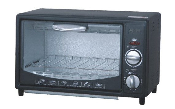 Compact Electric Toaster Oven with Timer