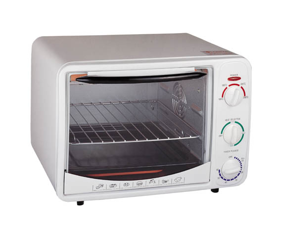 Electric Toaster Oven with Adjustable Temperature