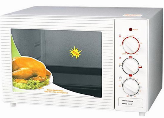 Electric Countertop Oven with Timer