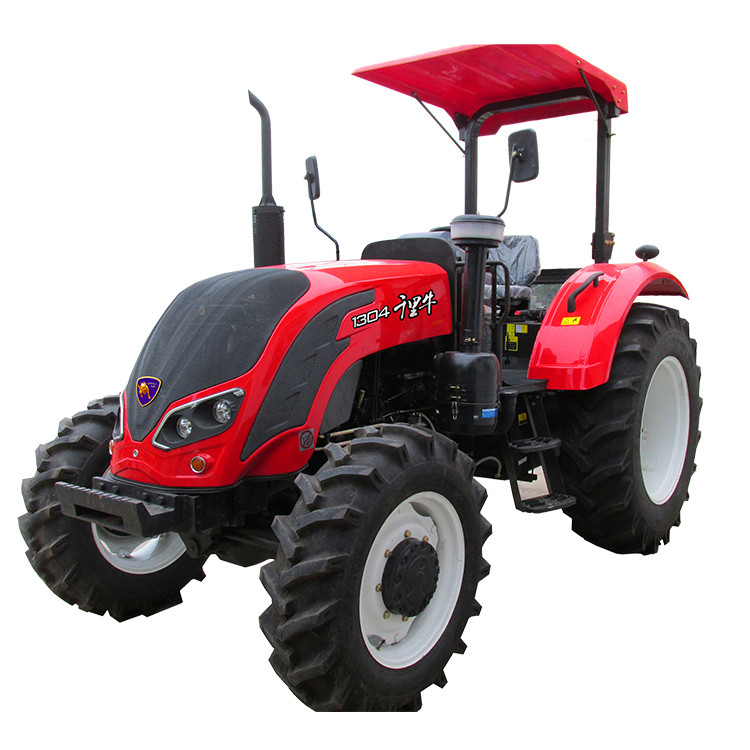 130 HP farm tractor in field