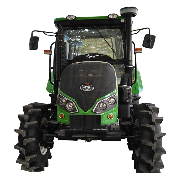 QLN704 Wheel Tractor side profile in a field