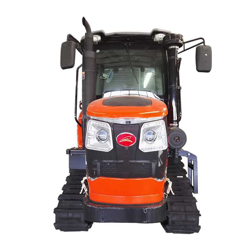 90HP Crawler Tractor performing agricultural field work