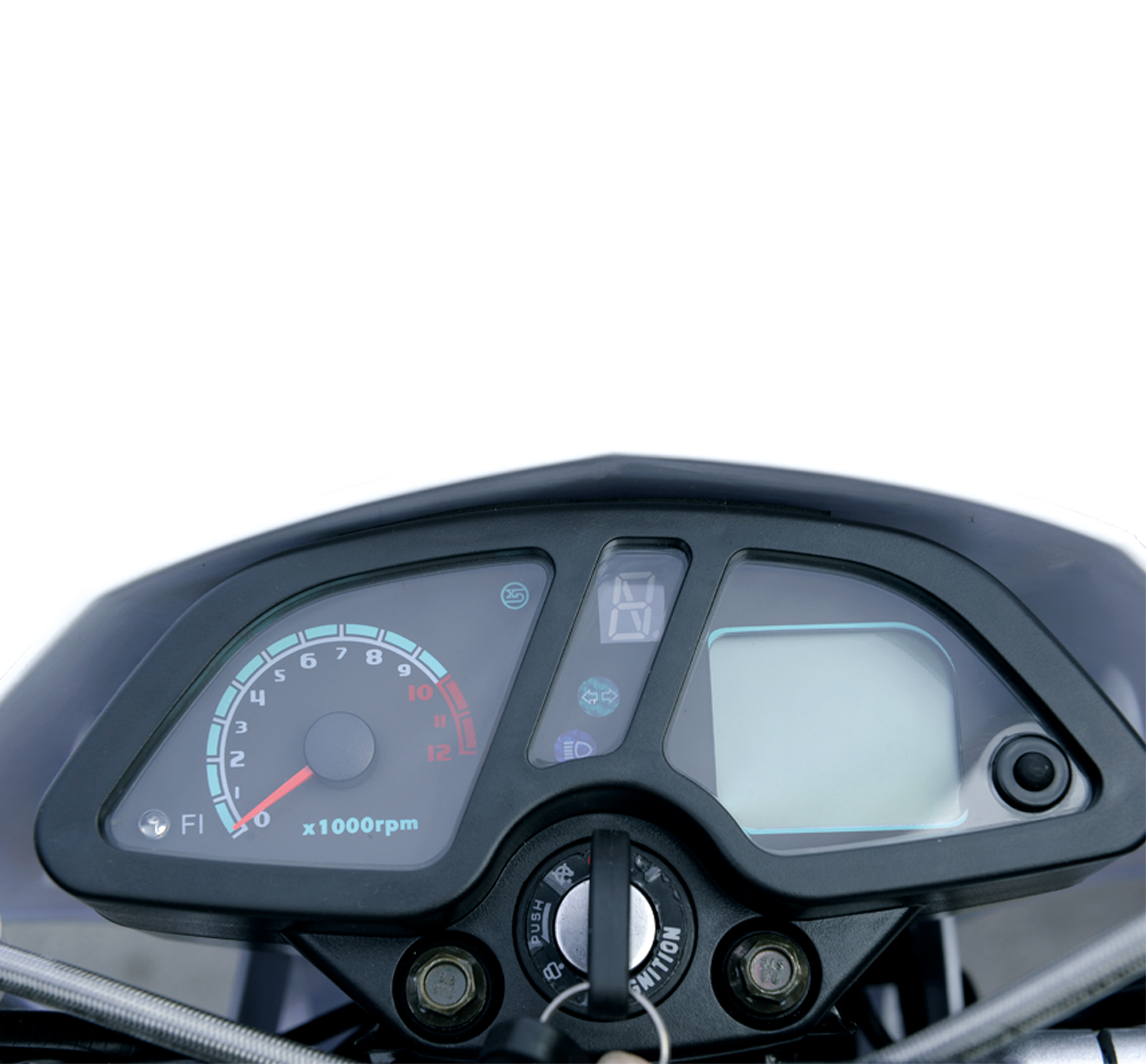 Motorcycle digital instrument cluster