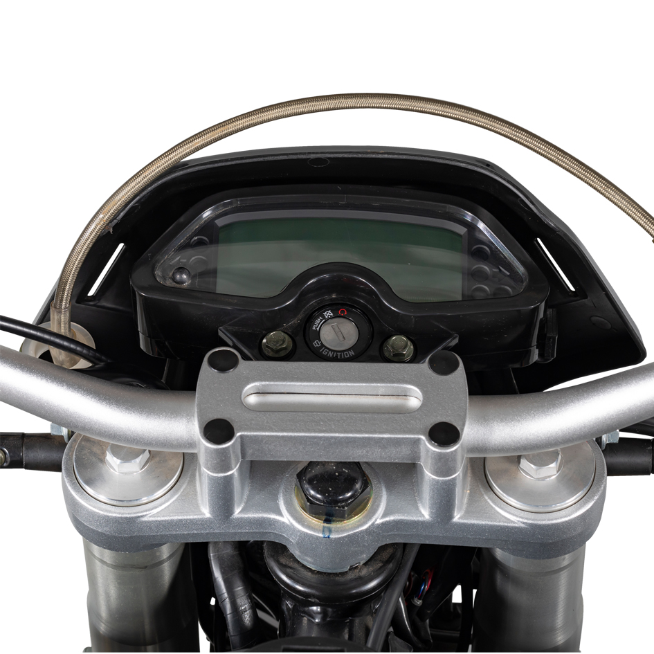 Digital instrument panel and handlebar controls