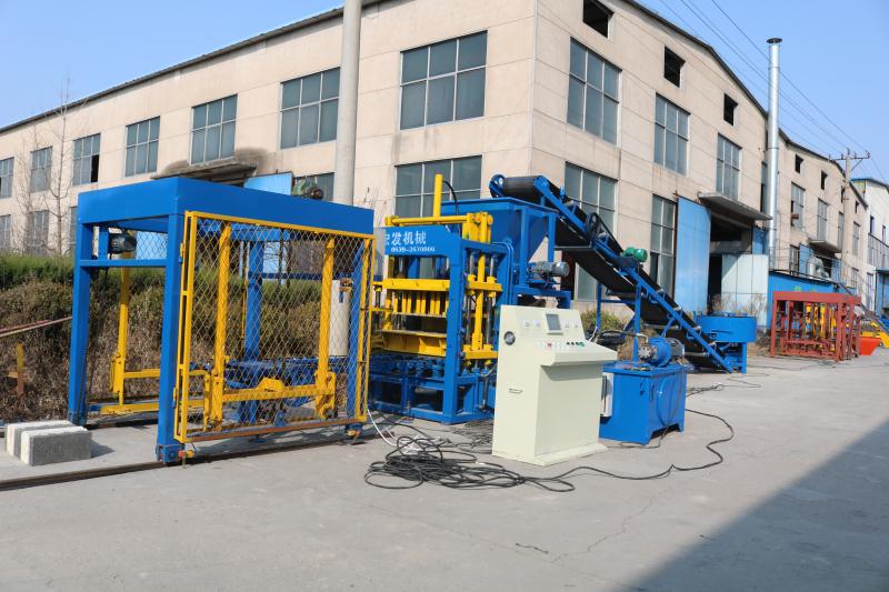QT6-15 Concrete block making machine and interlocking brick machine with cheap price - Image 2