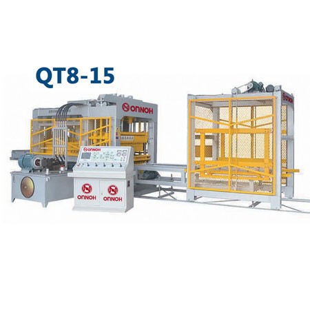 QT8-15 automatic cement block forming machine paver interlock brick making machine - Image 3