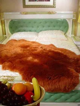 Faux Fur Throw Rug