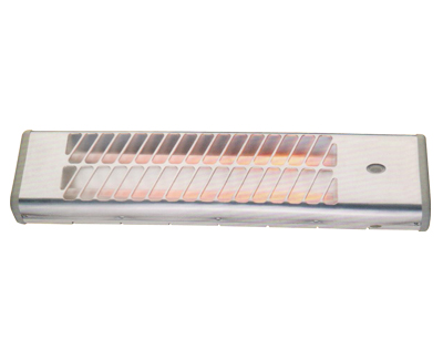 Wall-Mountable Quartz Space Heater