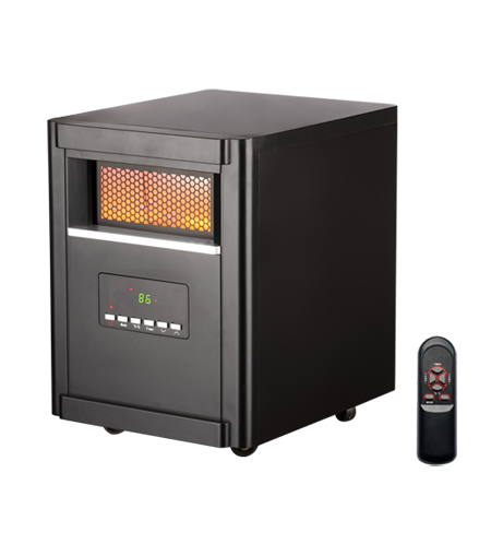 Quartz Infrared Space Heater with Remote Control