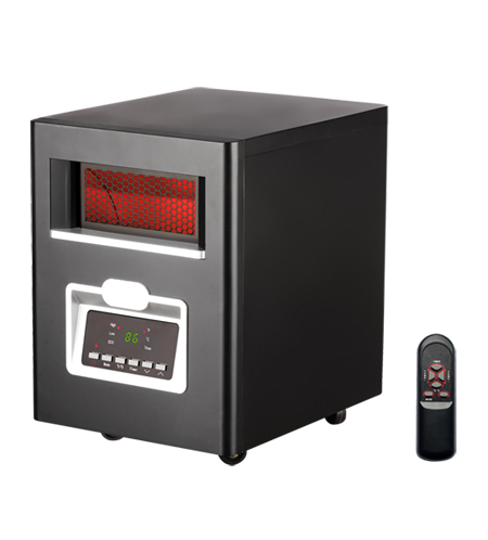 Quartz Infrared Space Heater with Remote