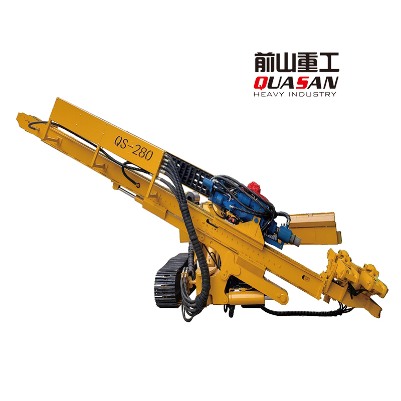 QS-280 anchor drilling rig on site