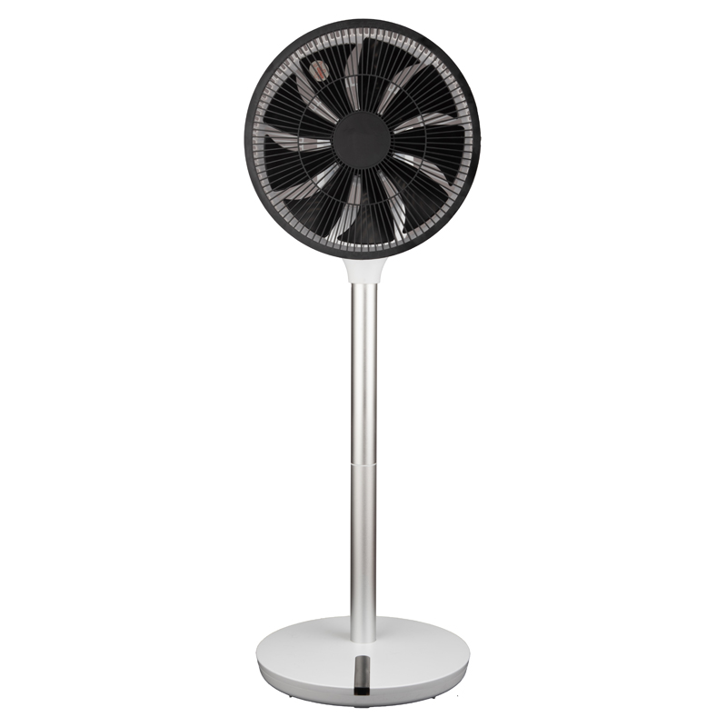 Quiet DC Motor Oscillating Standing Pedestal Turbo Silence 12" Fan - Image 3