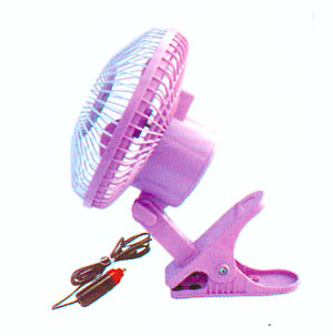 DC Powered Clip-On Portable Fan