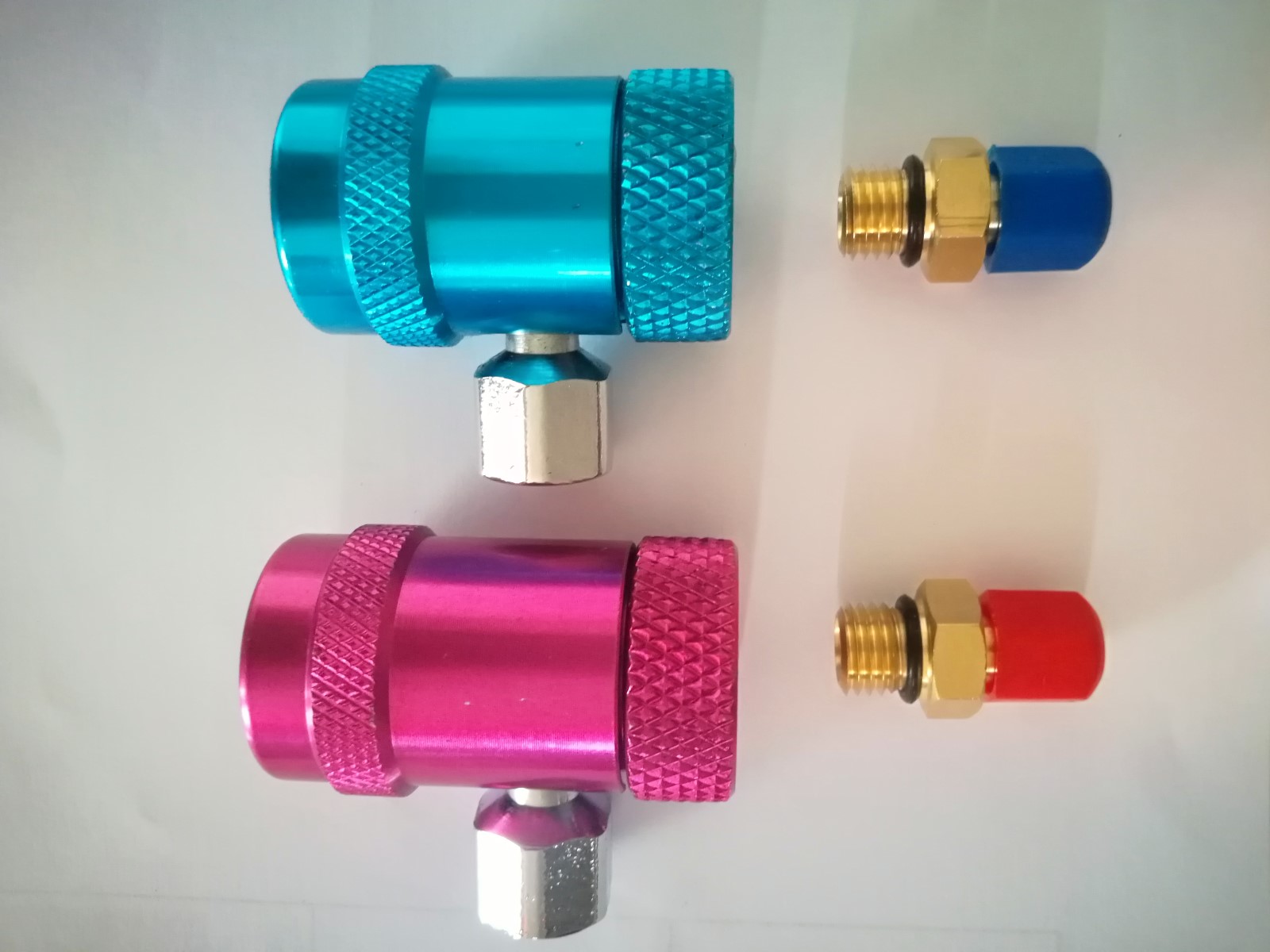 R134a Refrigerant Quick Coupler Set